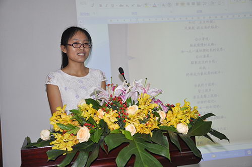 獲獎(jiǎng)代表朗誦作品